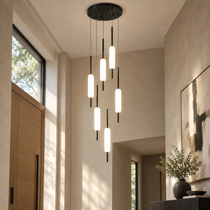Mark Led Staircase Chandelier Modern Chandelier