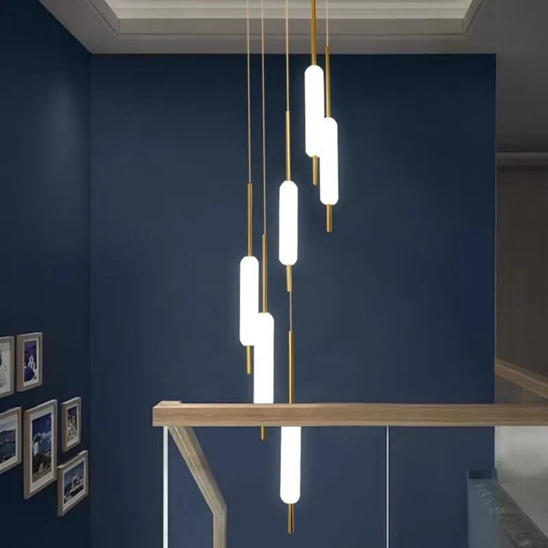 Mark Led Staircase Chandelier Modern Chandelier