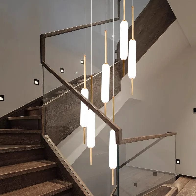 Mark Led Staircase Chandelier Modern Chandelier