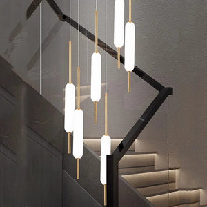 Mark Led Staircase Chandelier Modern Chandelier