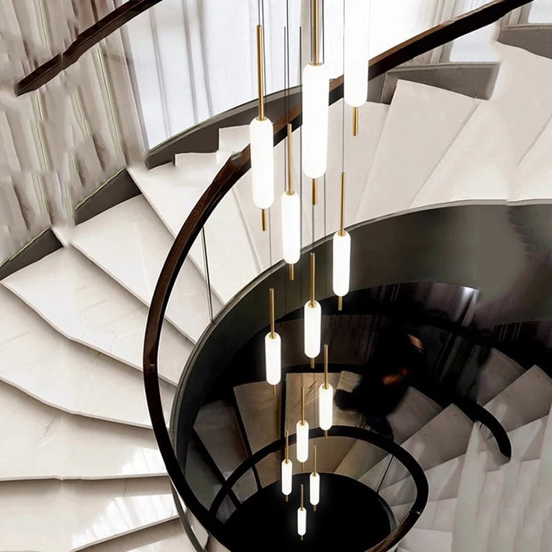 Mark Led Staircase Chandelier Modern Chandelier