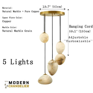 Meg Staircase Pendant Chandelier Modern Chandelier