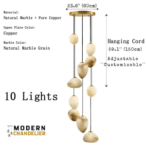 Meg Staircase Pendant Chandelier Modern Chandelier