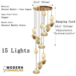 Meg Staircase Pendant Chandelier Modern Chandelier