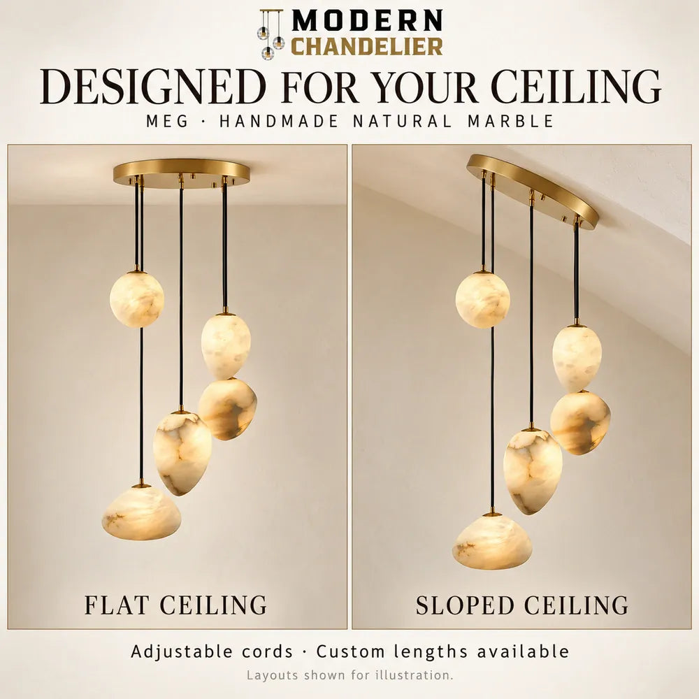 Meg Staircase Pendant Chandelier Modern Chandelier