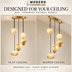 Meg Staircase Pendant Chandelier Modern Chandelier