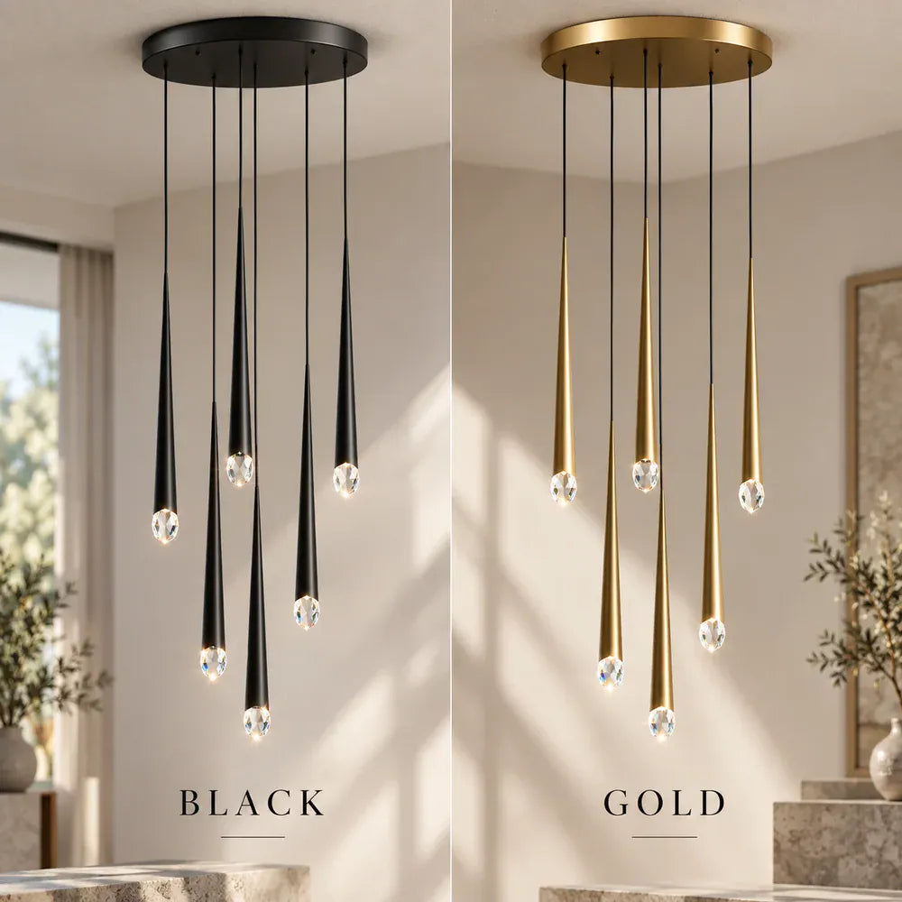 Mira Staircase Pendant Chandelier Modern Chandelier
