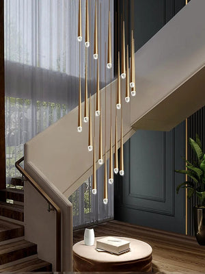 Mira Staircase Pendant Chandelier Modern Chandelier