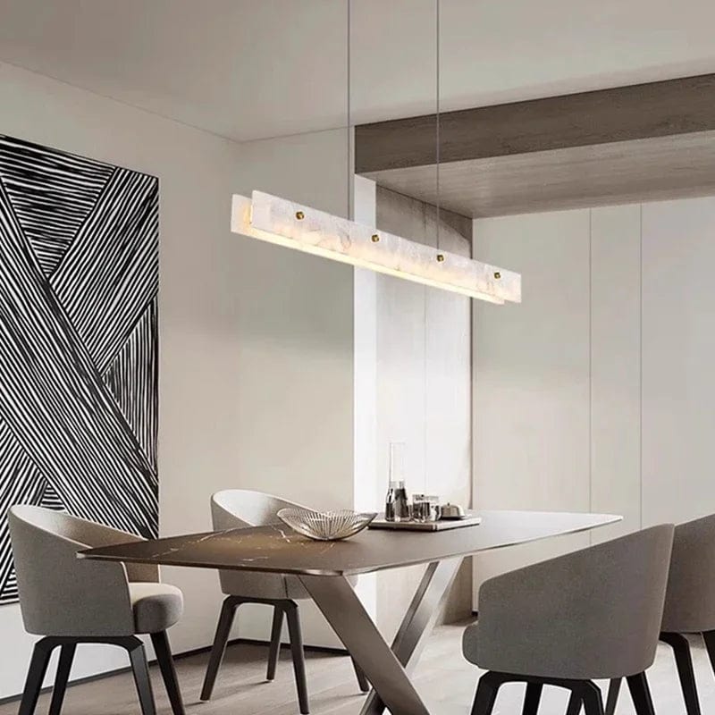 Misty Linear Kitchen Chandelier Modern Chandelier