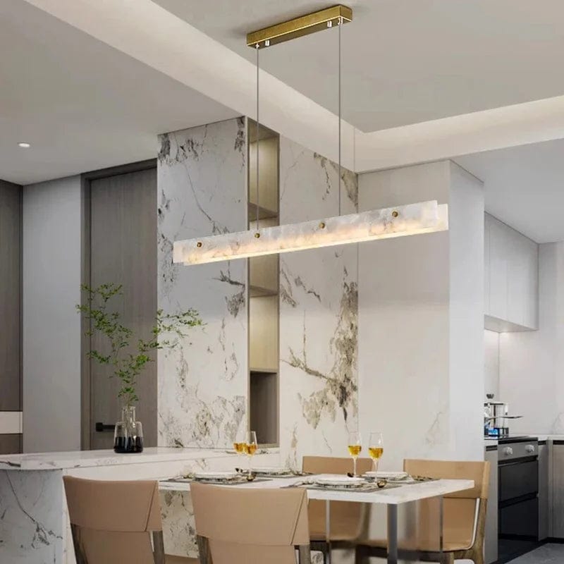 Misty Linear Kitchen Chandelier Modern Chandelier