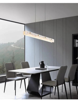 Misty Linear Kitchen Chandelier Modern Chandelier