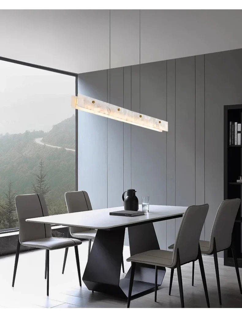 Misty Linear Kitchen Chandelier Modern Chandelier