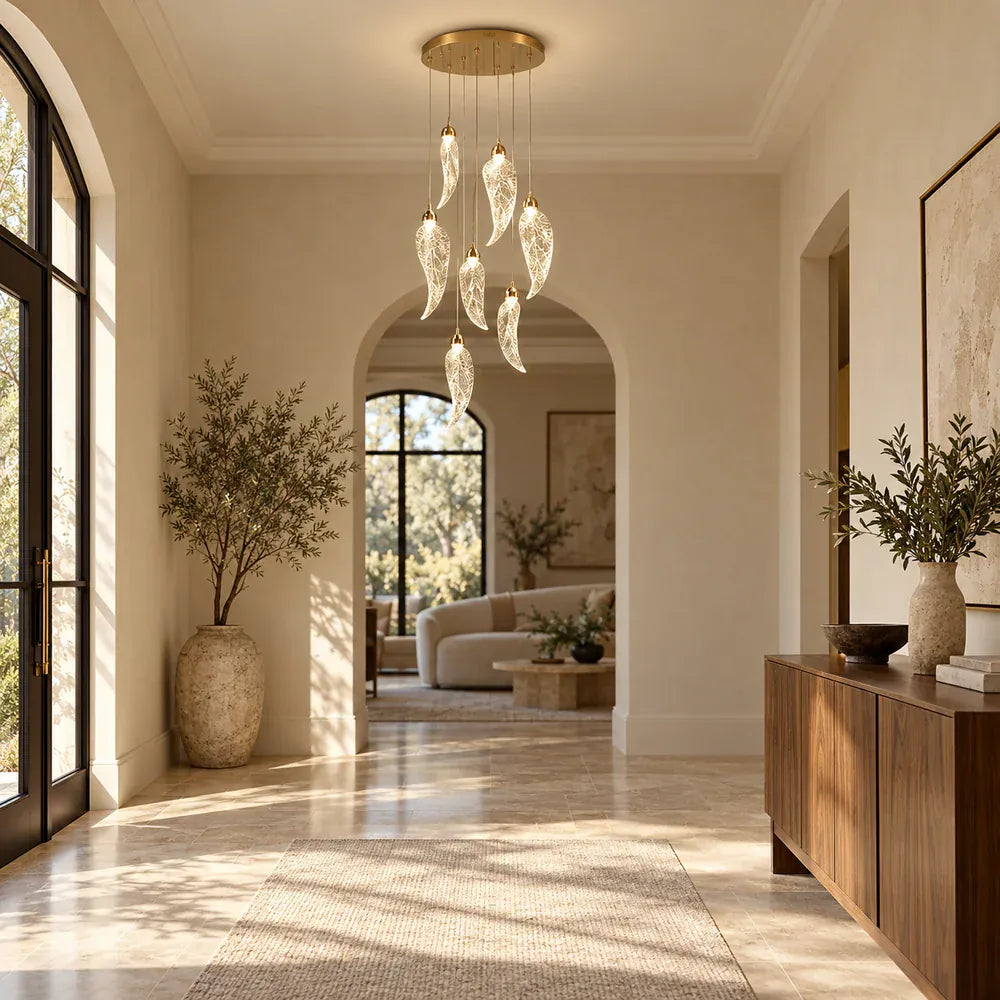 Noah Large Stairwell Chandelier Modern Chandelier