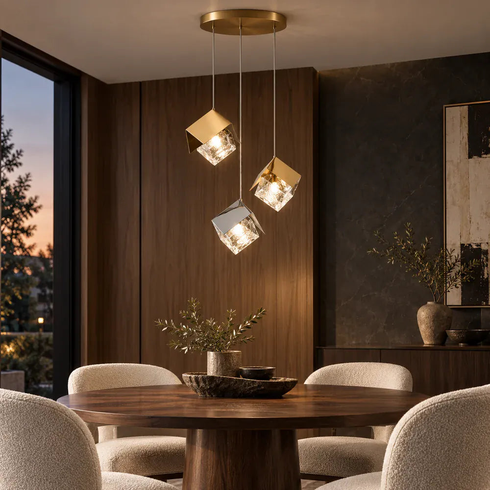 Noe Minimalist Staircase Chandelier Modern Chandelier