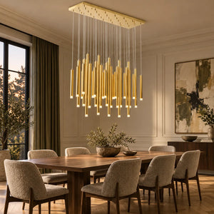 Nordi Rectangle Dining Room Chandelier Modern Chandelier