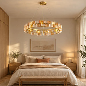 Nova Contemporary Glass Chandelier Modern Chandelier
