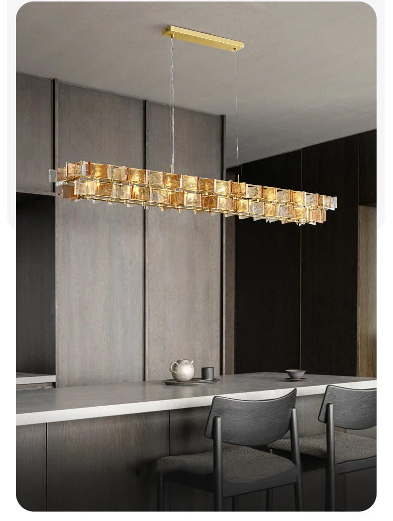 Nova Contemporary Glass Chandelier Modern Chandelier