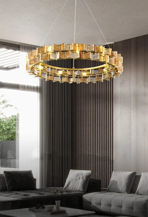 Nova Contemporary Glass Chandelier Modern Chandelier