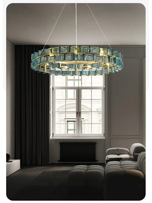 Nova Contemporary Glass Chandelier Modern Chandelier