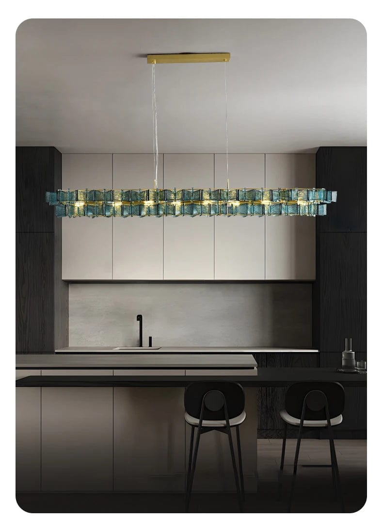 Nova Contemporary Glass Chandelier Modern Chandelier