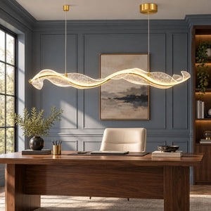 Paige Linear Dining Room Chandelier Modern Chandelier