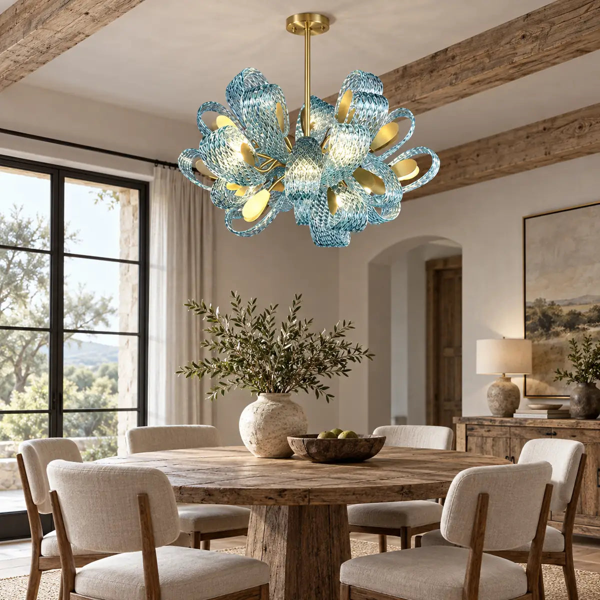 Pia Contemporary Pendant Chandelier Modern Chandelier