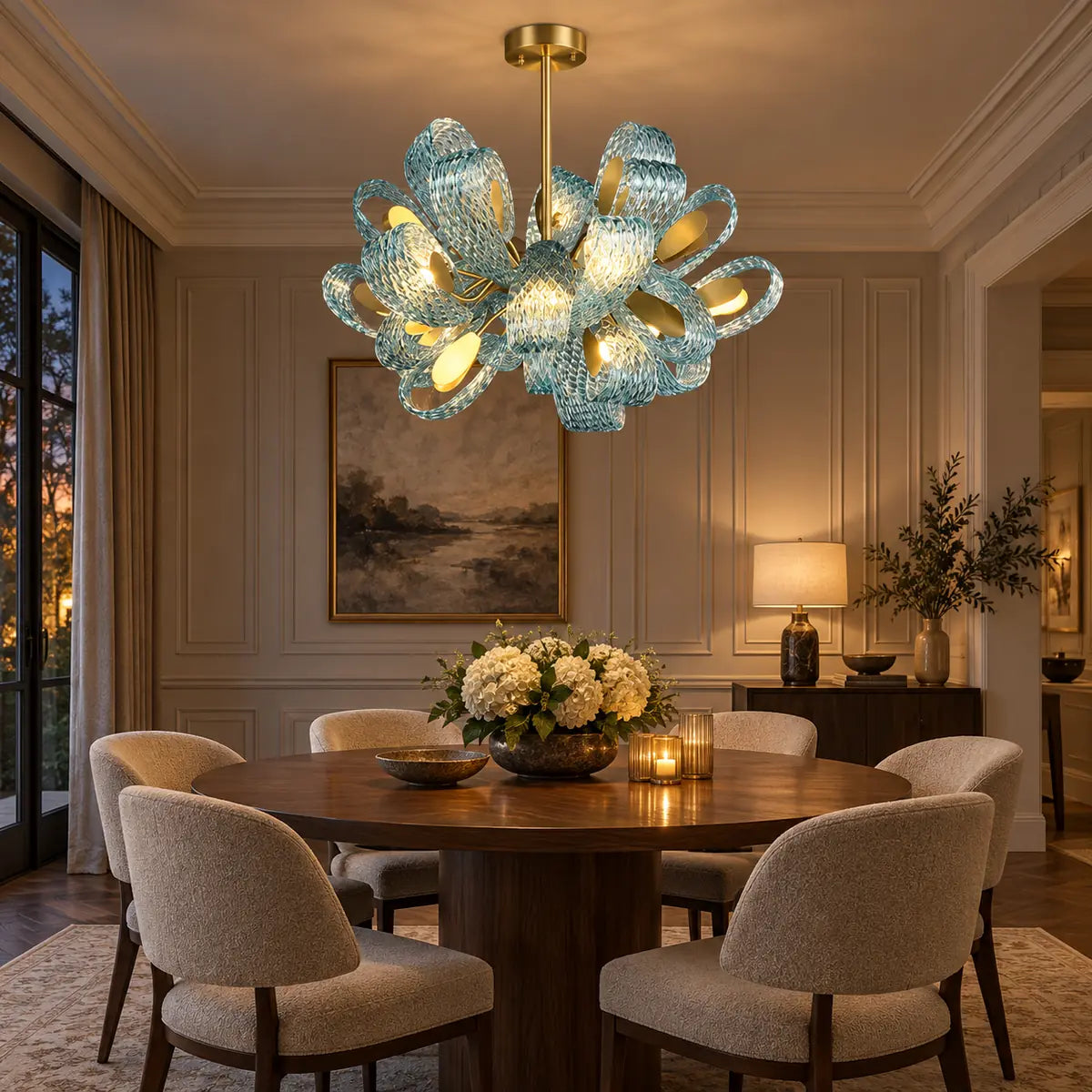Pia Contemporary Pendant Chandelier Modern Chandelier
