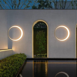 Pinna Round Outdoor Wall Light Modern Chandelier