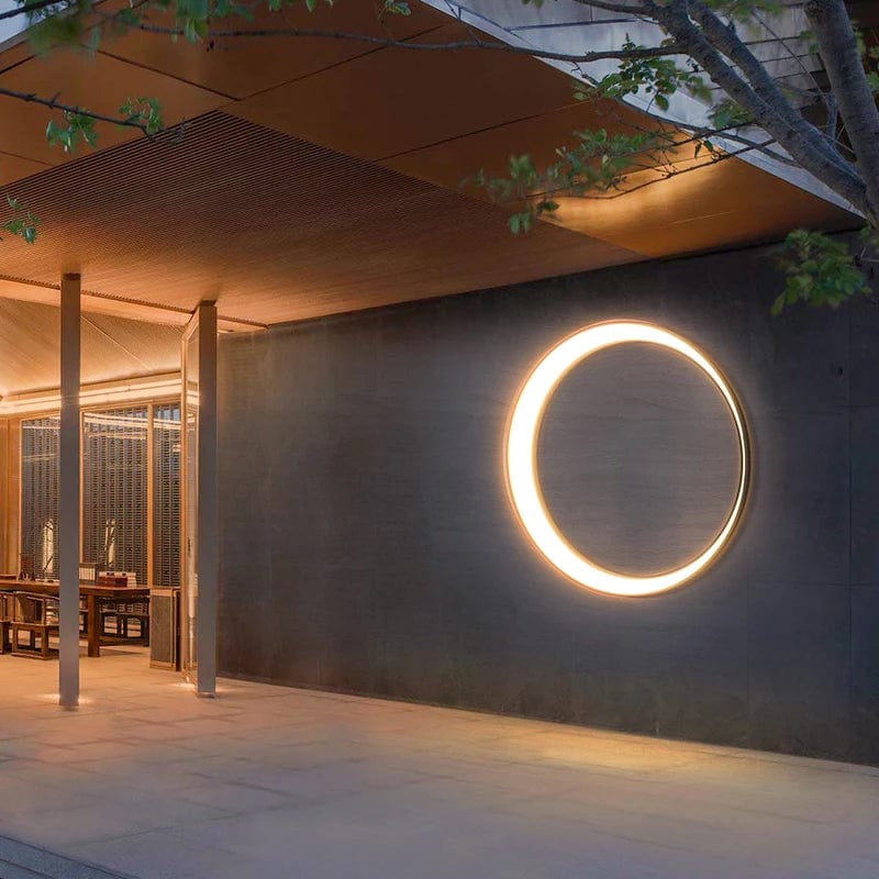 Pinna Round Outdoor Wall Light Modern Chandelier