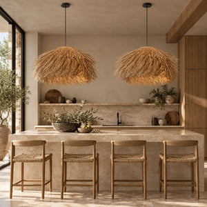 Piper Rattan Pendant Chandelier Modern Chandelier