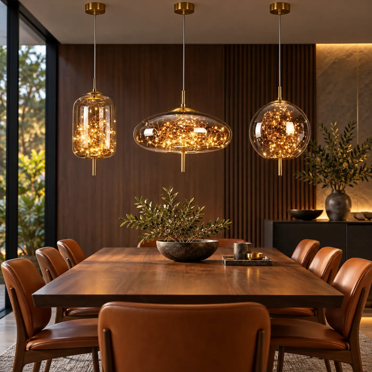 Prism Modern Glass Pendant Lamp Modern Chandelier