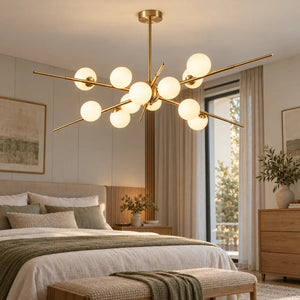 Ray Modern Sputnik Chandelier Modern Chandelier