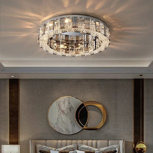 Rina Crystal Ceiling Chandelier Modern Chandelier