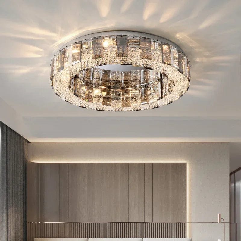 Rina Crystal Ceiling Chandelier Modern Chandelier