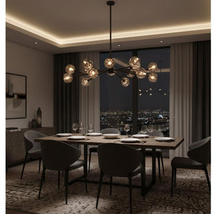 Robin Boule de Crystal Chandelier Modern Chandelier