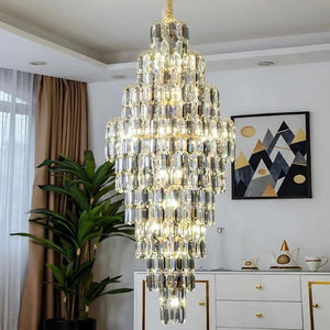 Rose Crystal Foyer Chandelier Modern Chandelier