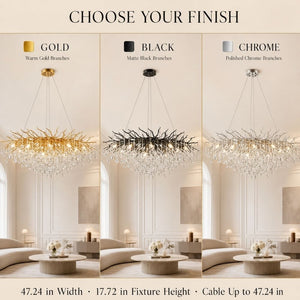 Royal Branch Crystal Chandelier Modern Chandelier