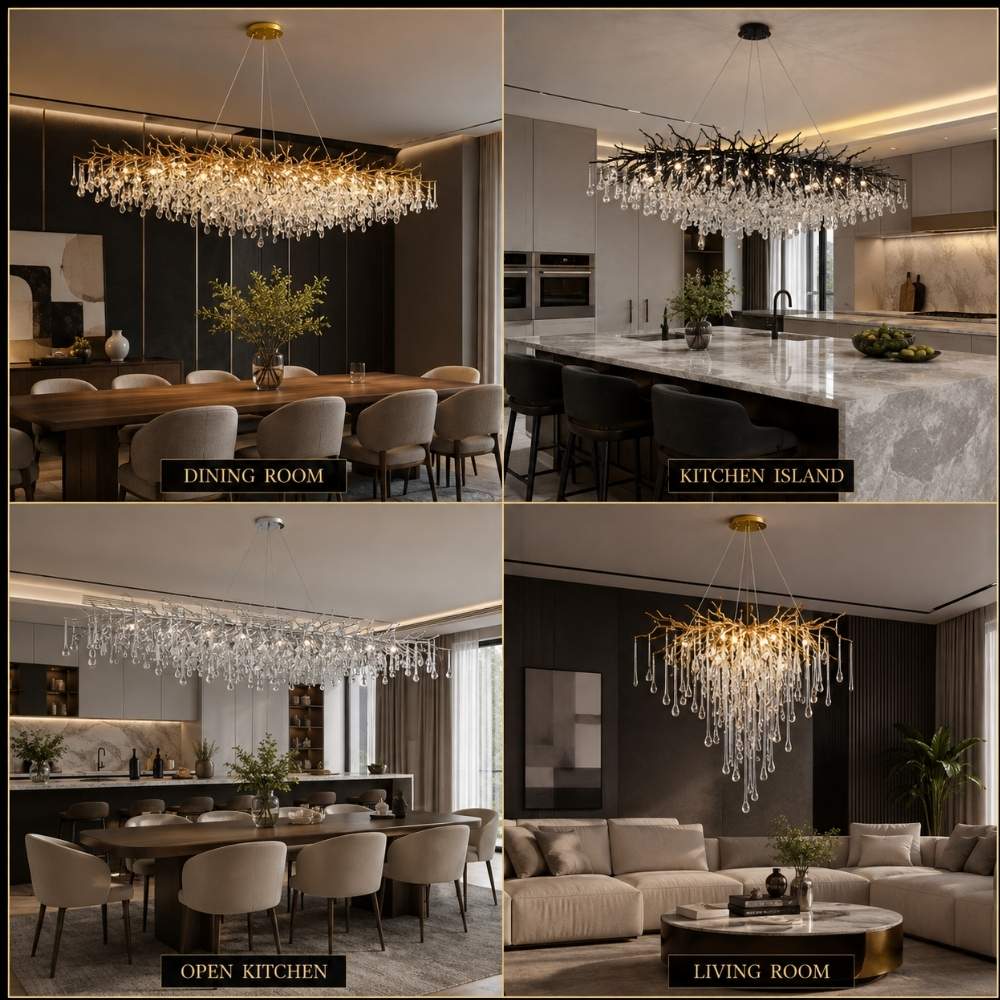 Royal Branch Crystal Chandelier Modern Chandelier