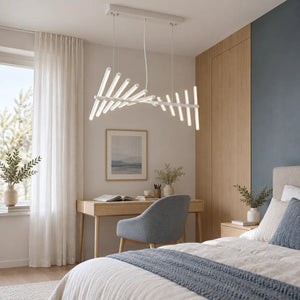 Skye Linear Contemporary Chandelier Modern Chandelier