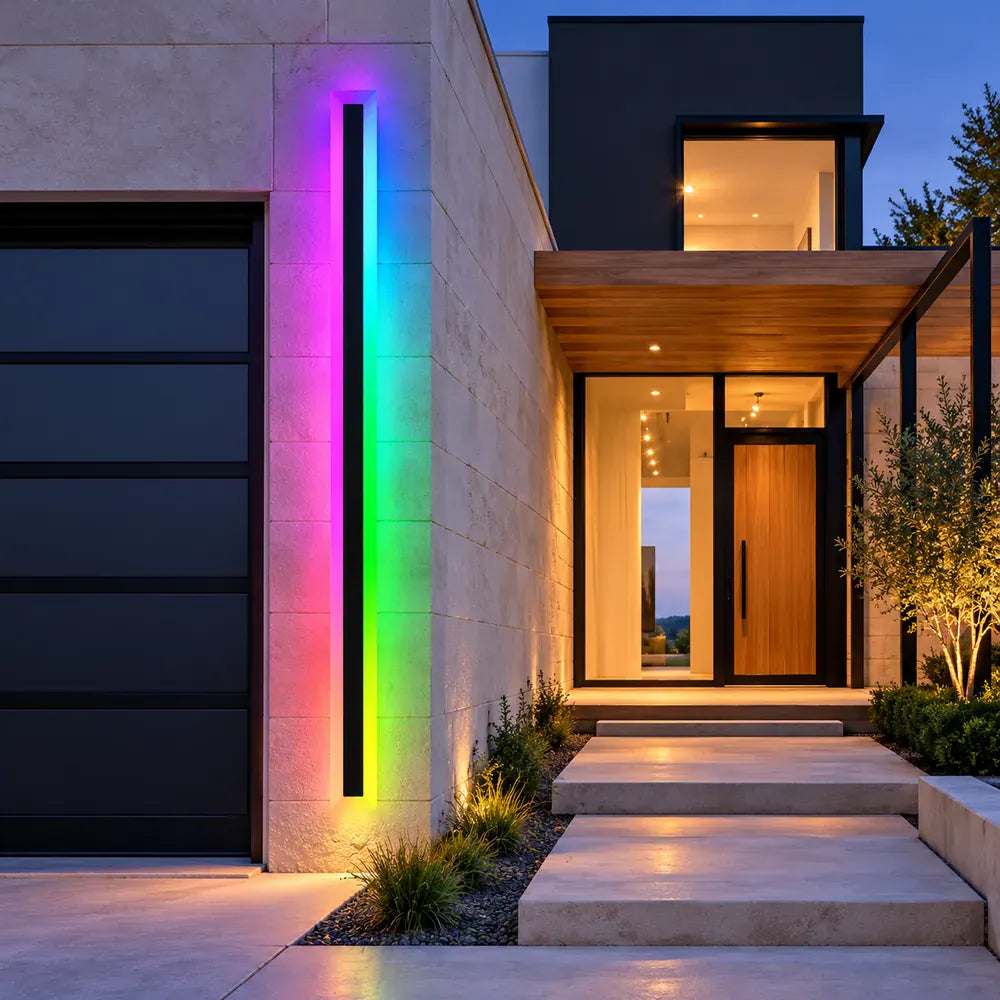 Sonya Rgb Tall Wall Light 12" (30cm) Modern Chandelier