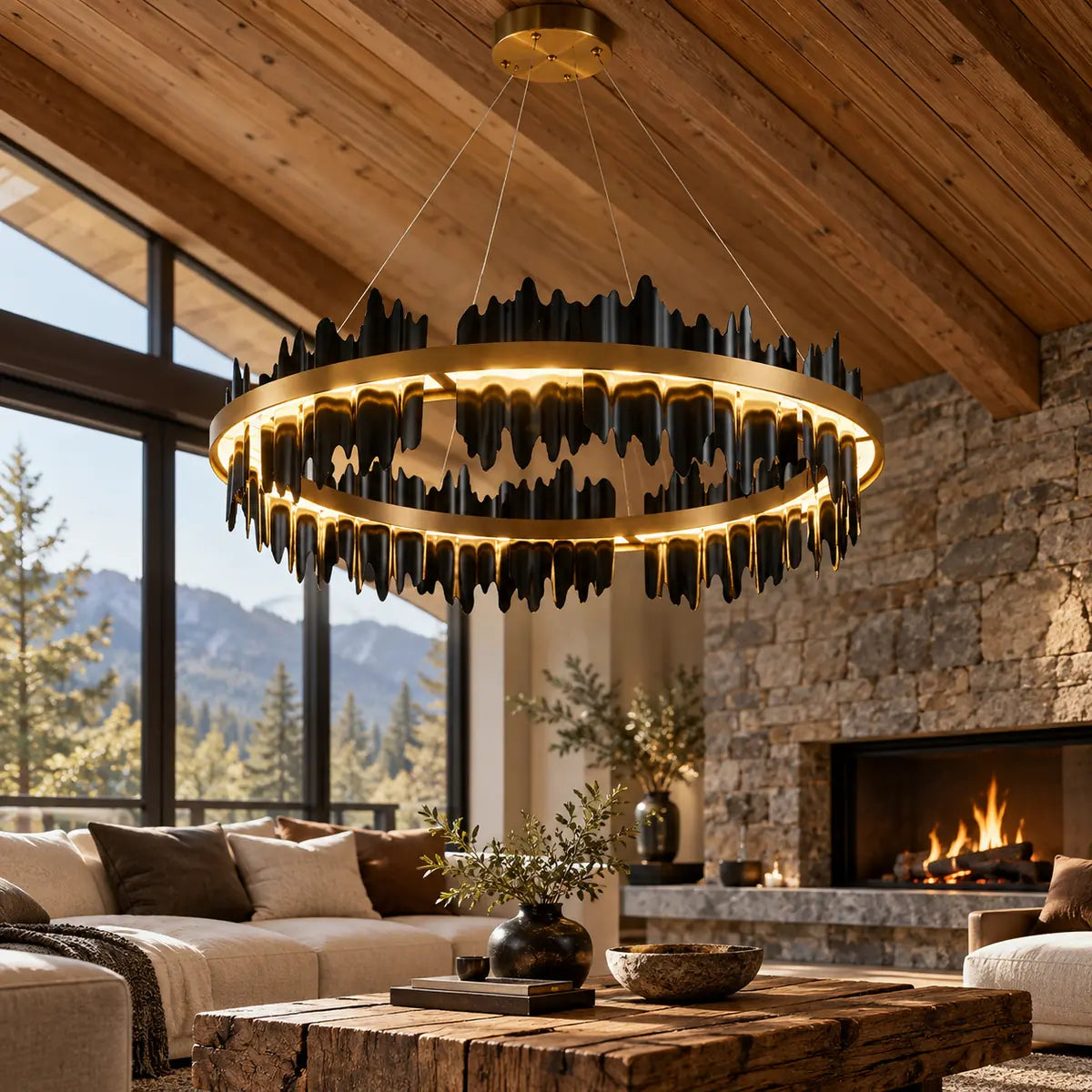 Sophia Modern Round Chandelier Modern Chandelier