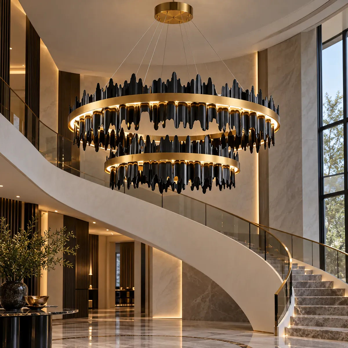 Sophia Modern Round Chandelier Modern Chandelier
