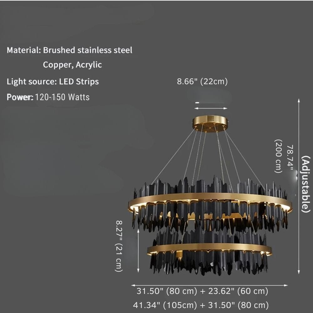 Sophia Modern Round Chandelier Modern Chandelier