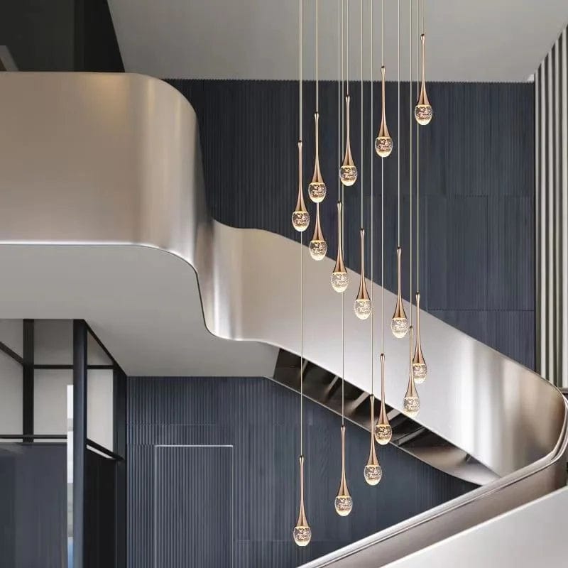 Soul Crystal Staircase Chandelier Modern Chandelier