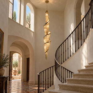 Storm Modern Long Chain Chandelier Modern Chandelier