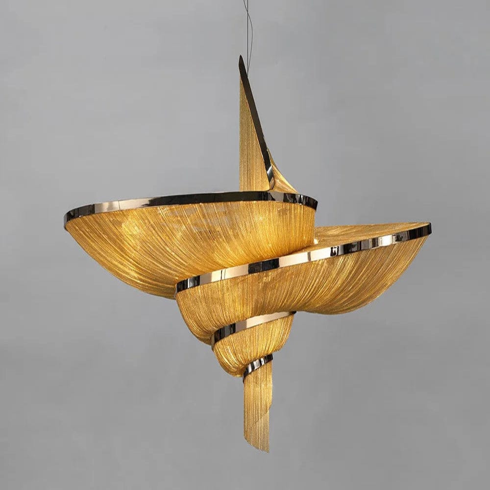 Storm Modern Long Chain Chandelier Modern Chandelier