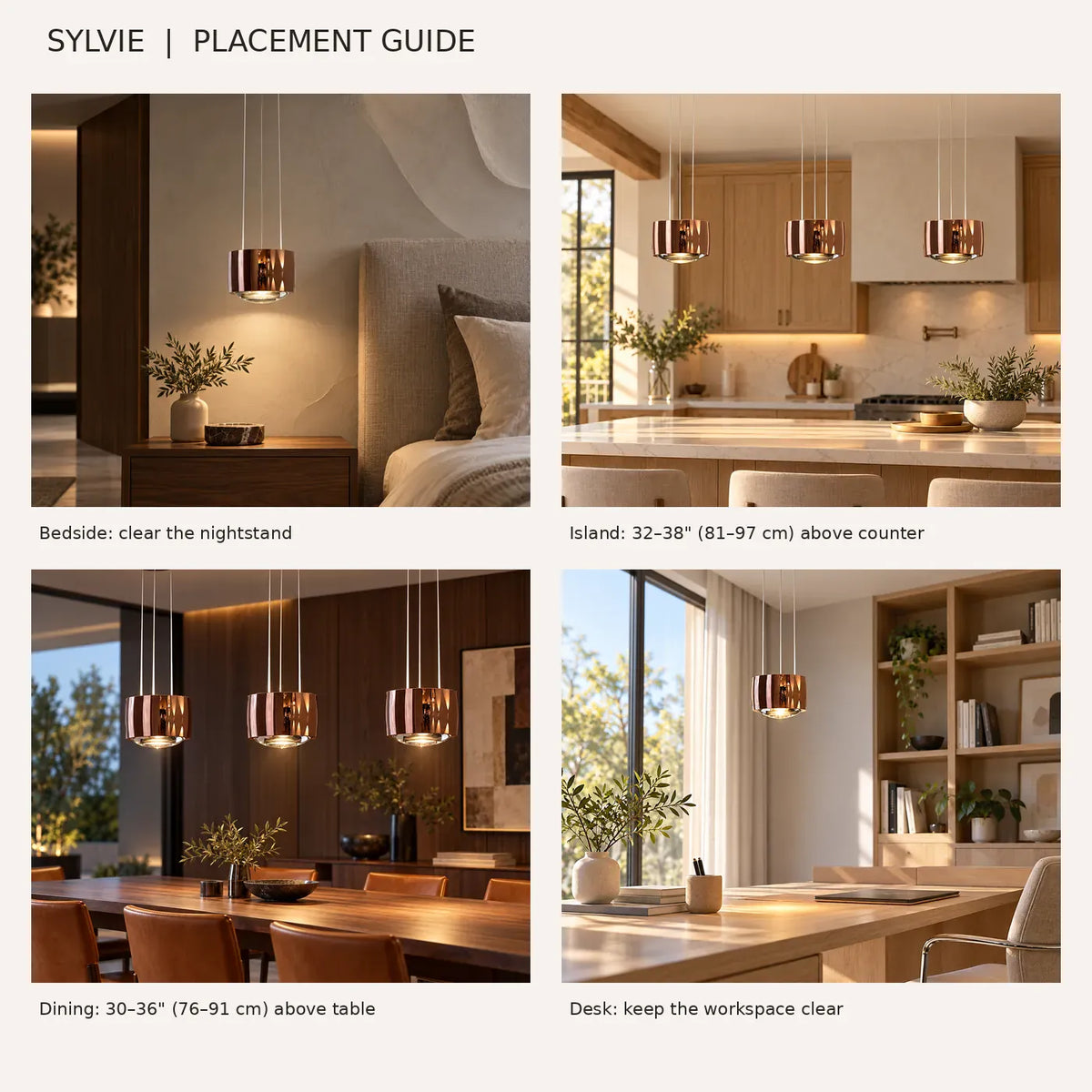 Sylvie Modern Pendant Light Modern Chandelier