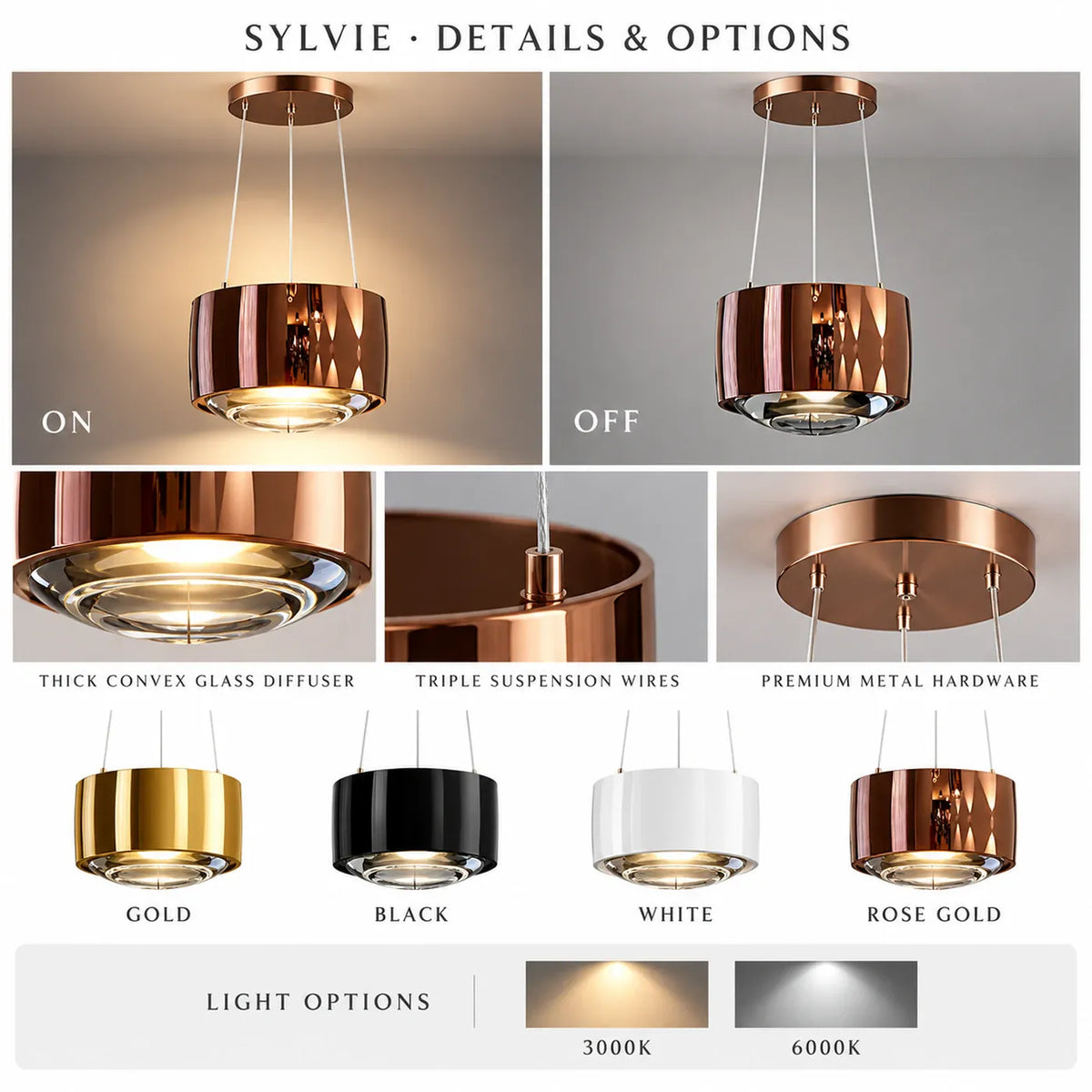 Sylvie Modern Pendant Light Modern Chandelier