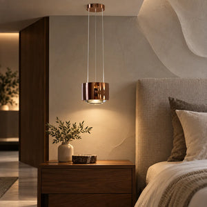Sylvie Modern Pendant Light Rose gold / Warm White 3000K / 59.06" (150cm) Modern Chandelier