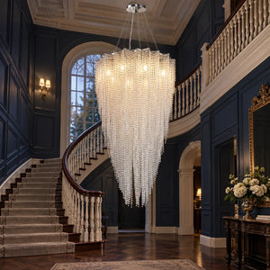 Talis Crystal Cascade Chandelier Modern Chandelier
